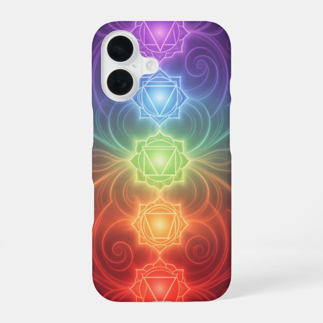 The 7 Chakras´9 iPhone 16 Case (Back)