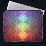The 7 Chakras´9 Laptop Sleeve<br><div class="desc">The 7 chakras are energy centers aligned along the spine that influence different areas of life — from safety and creativity to confidence,  love,  communication,  intuition,  and spirituality. When balanced,  they support harmony,  inner strength,  and overall well-being.</div>