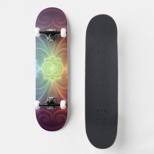 The 7 Chakras´9 Skateboard (Front)