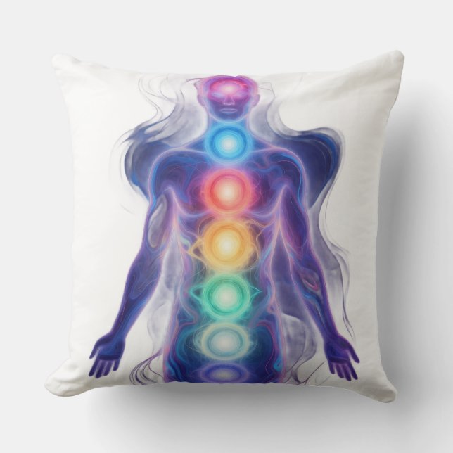  The 7 Chakras Cushion (Front)