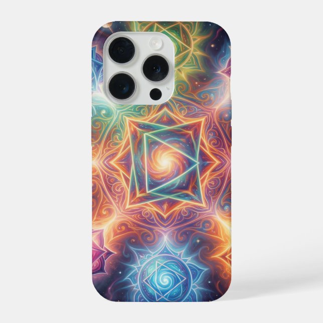 The 7 Chakras iPhone Case (Back)
