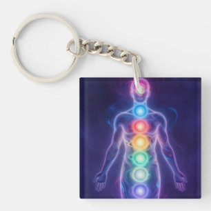  The 7 Chakras Key Ring