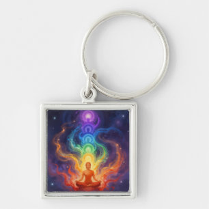 The 7 Chakras Key Ring