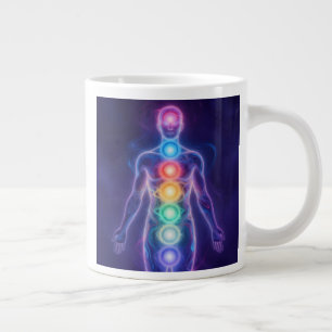  The 7 Chakras Large Coffee Mug