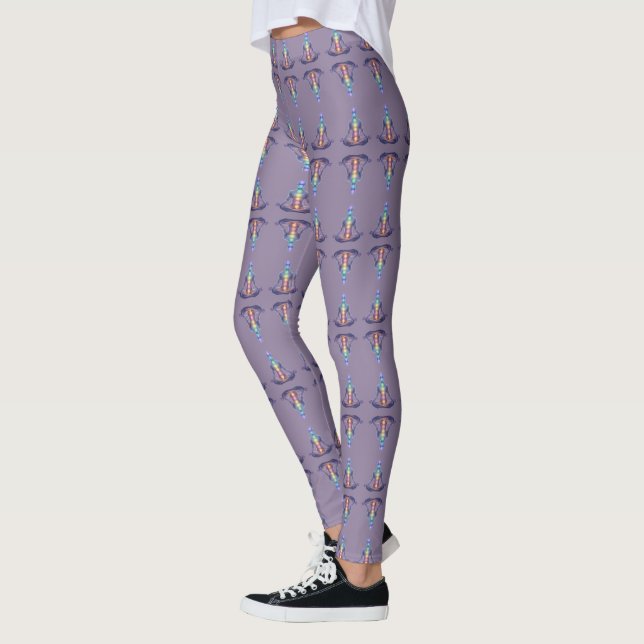 The 7 Chakras Leggings (Left)