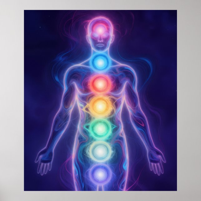  The 7 Chakras Poster (Front)