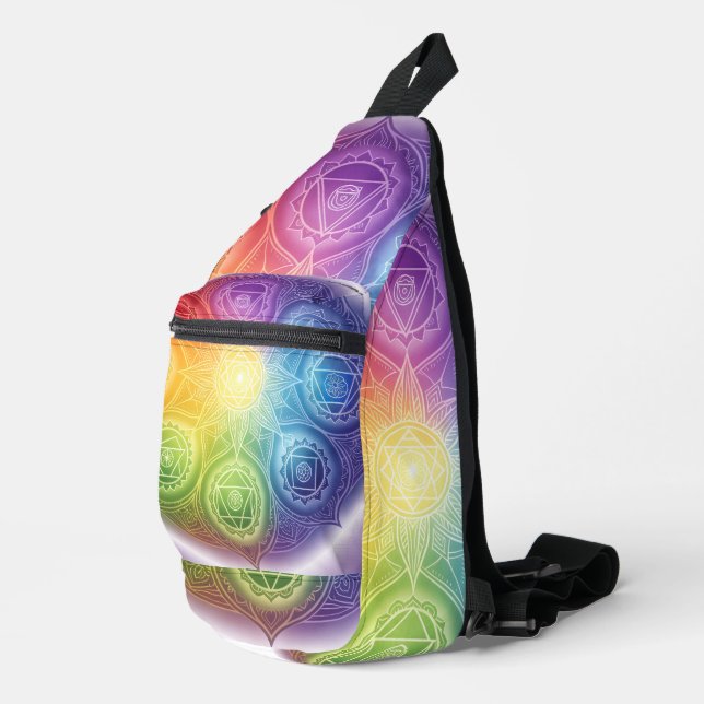 The 7 Chakras Sling Bag (Right Corner)