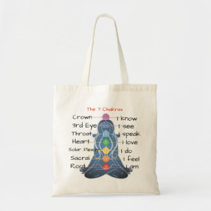 The 7 Chakras Tote Bag