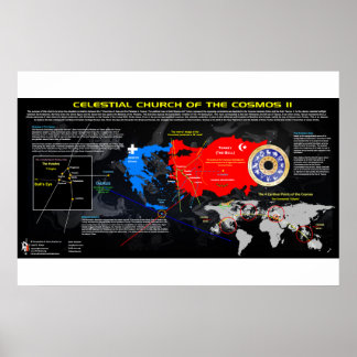 The 7 Churches of Asia - Cosmic Patterns 2 Poster