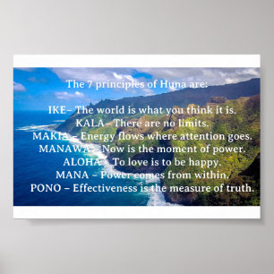 The 7 Principles of Huna Poster