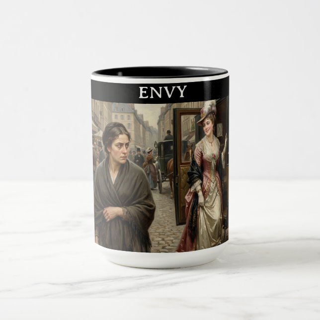 The 7 Satanic Virtues: Envy Mug (Center)