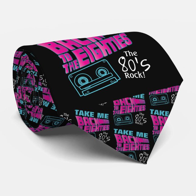 The 80's Rock Tie (Rolled)