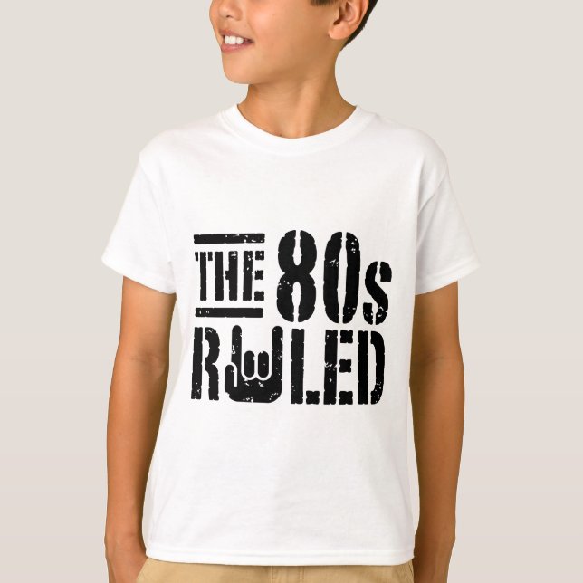 The 80s Ruled T-Shirt (Front)