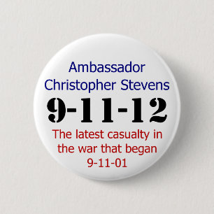 The 911 Anniversary 6 Cm Round Badge