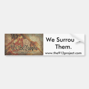 The 9-12 Project and "We Surround Them" Bumper Sticker