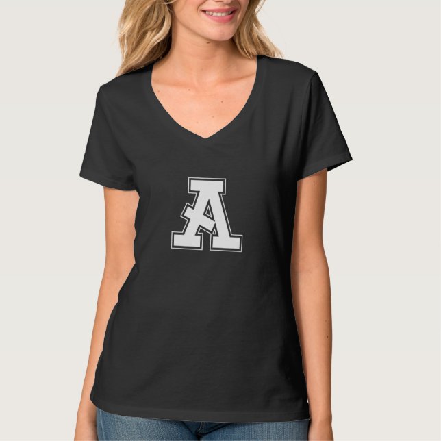 The A Letter for composing words T-Shirt (Front)