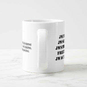 The AAWA Activists mug. Large Coffee Mug