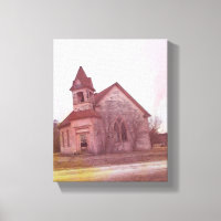 The Abandoned Pink Church