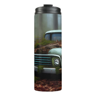 The Abandoned Truck Digital Art Thermal Tumbler