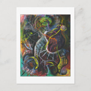 The Abandonned Sock Postcard