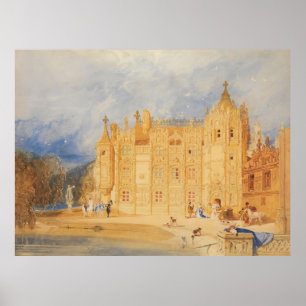 The Abbatial House, Abbey of St. Ouen, Rouen Poster