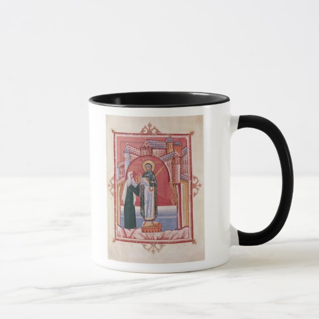 The Abbess Hilda offering Mug (Right)