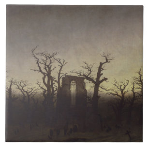 The Abbey in the Oakwood (Ancient Ruins) Tile