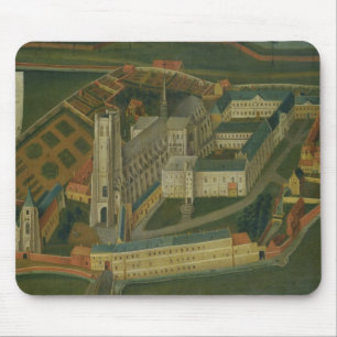 The Abbey of Saint-Bertin at Saint-Omer, 1776 Mouse Pad