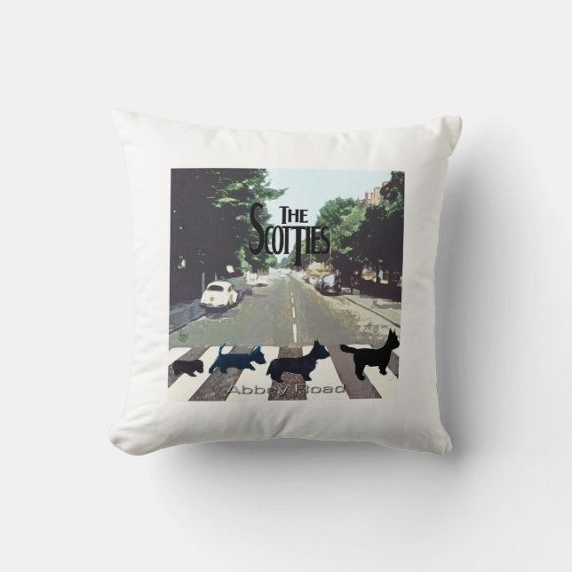 The Abbey Road Cushion (Front)