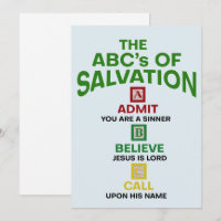 The ABC's of Salvation