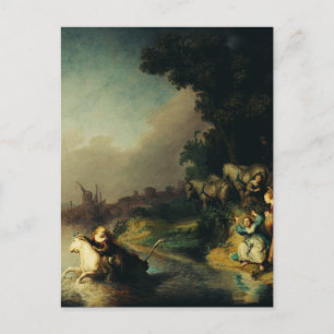 The Abduction of Europa by Rembrandt Postcard
