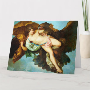 The Abduction of Ganymede Fine Art Greetings Card
