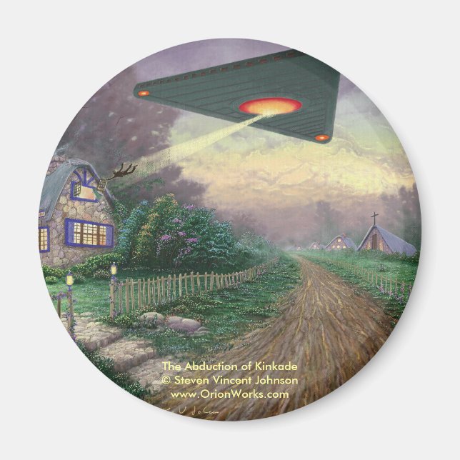 The Abduction of Kinkade, The Abduction of Kink... Magnet (Front)
