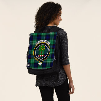 The Abercrombie Clan Crest Tartan Plaid Backpack