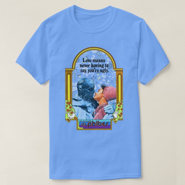The Abominable Dr Phibes 1971 T-Shirt (Design Front)