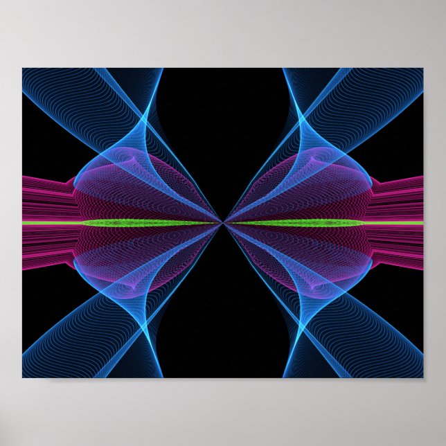 The abstract print (Front)