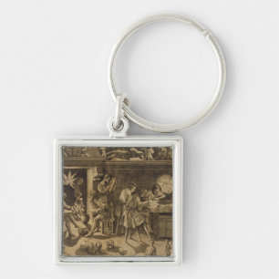 The Academy of Baccio Bandinelli, 1547 Key Ring