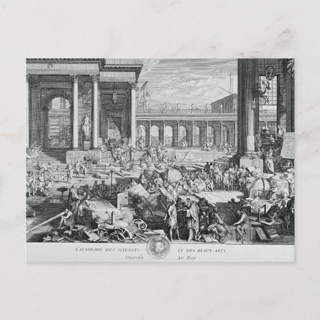 The Academy of Sciences and Fine Arts Postcard (Front)