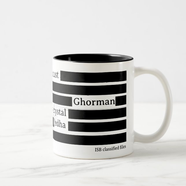 THE ACCIDENTAL LEAK Two-Tone COFFEE MUG (Right)