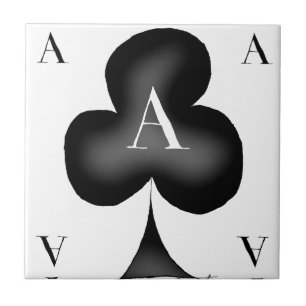 The Ace of Clubs by Tony Fernandes Tile