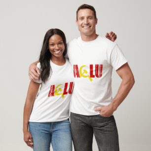The ACLU is communist Faded.png T-Shirt