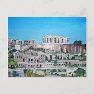 The Acropolis, Athens Postcard