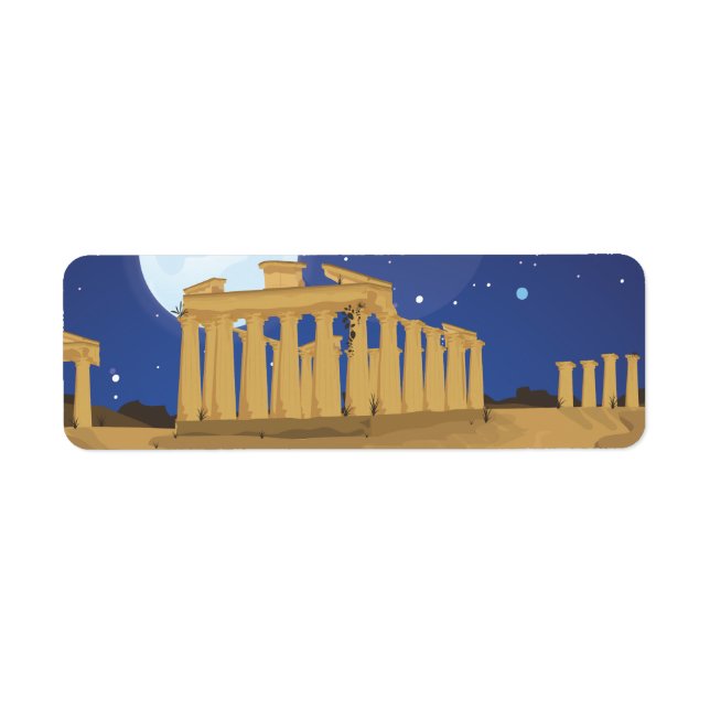 The Acropolis of Athens cartoon (Front)