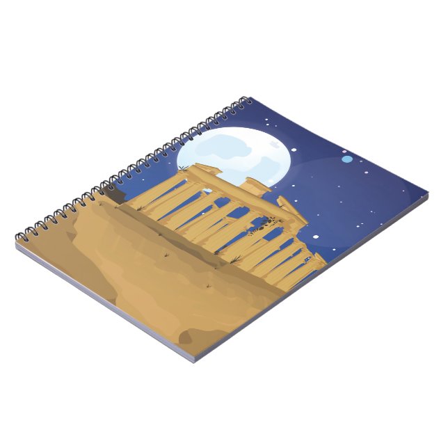The Acropolis of Athens Spiral Notebook (Left Side)
