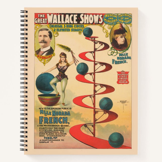 The Act Of M'lle Norada French Notebook (Front)