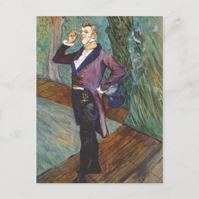 The Actor Henry Samary Postcard (Front)