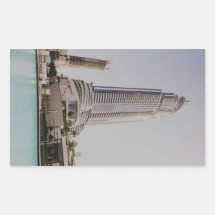 The Address hotel Downtown Dubai Rectangular Sticker