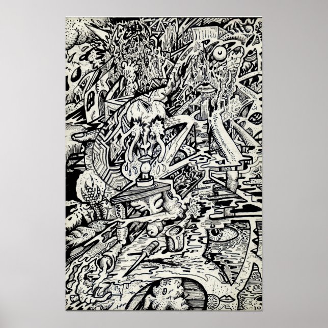 The Adept, by Brian Benson Poster (Front)