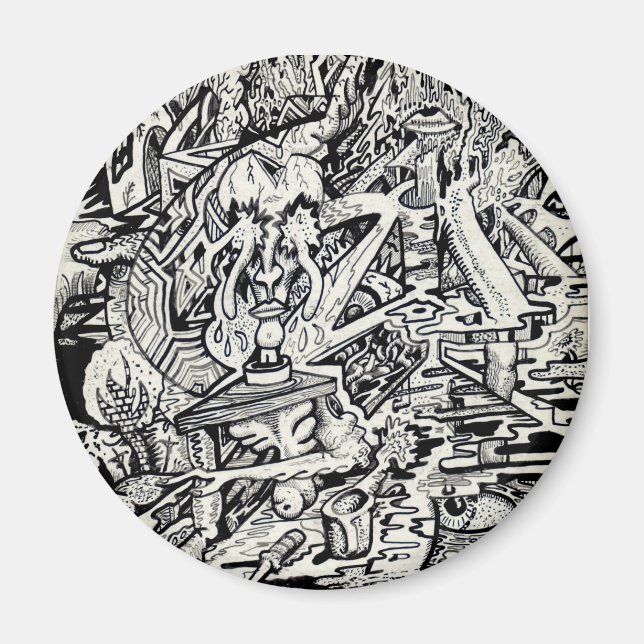 The Adept, or, A Freakish Transfiguration Magnet (Front)