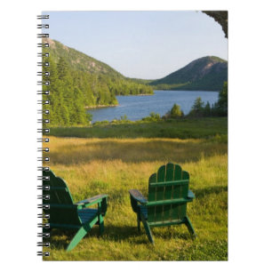 The Adirondack Chairs on the lawn of the Jordan Notebook